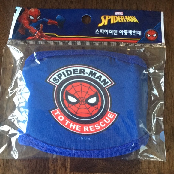 Spider man face mask kids - Picture 1 of 2